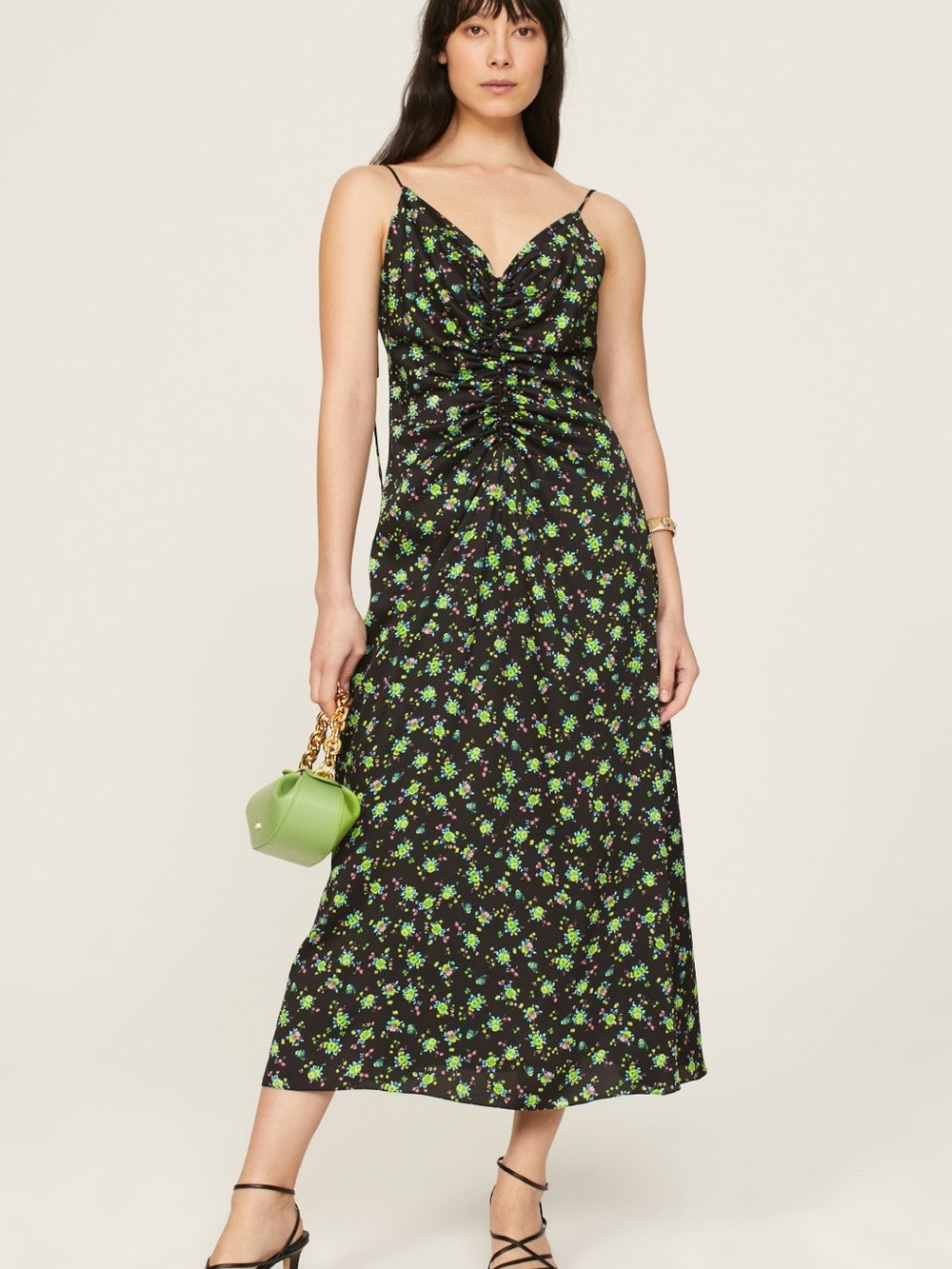 Sandro Paola Satin Dress